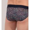 Mini slip pour homme fleuri Vineyard Blue Print