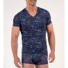 T-shirt homme Star Island Blue Print