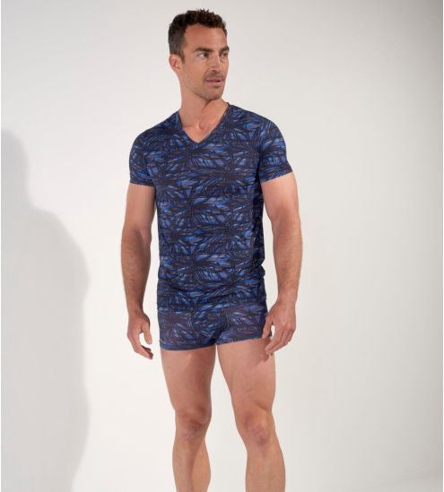 T-shirt homme Star Island Blue Print