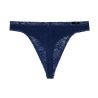 G-String homme dentelle Free Cut Lace Bleu Navy