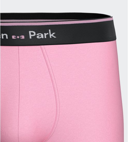 Lot de 2 boxers unis Rose Marine