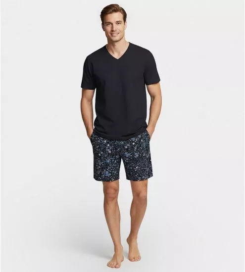 Pyjama manches courtes Bleu Marine