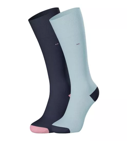 Lot de 2 chaussettes en coton Costela/ Marine