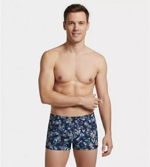 Boxer de bain homme Reef Marine/ Turquoise