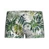 Boxer de bain imprimé Palms Blanc/Vert