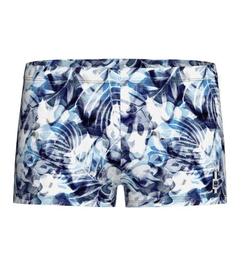 Boxer de bain Drift Blanc/Bleu