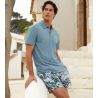 Short de bain Reef Blanc/Vert
