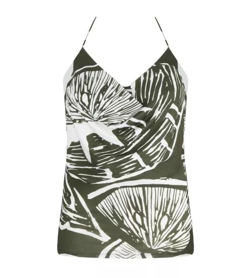 Top dos nu La Miss Cocktail Kaki