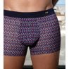 Männlicher gedruckter Boxer Ocean Drive Red Print