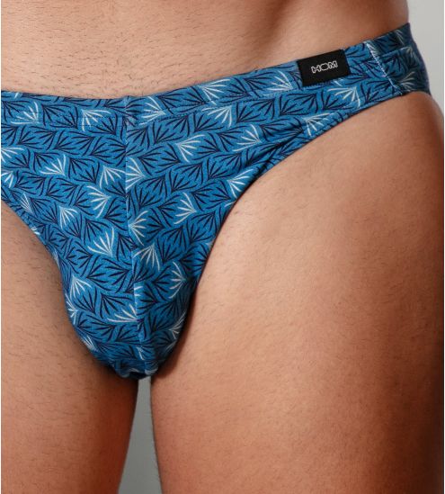 Blauer Druck Beachcomber Herren Slip