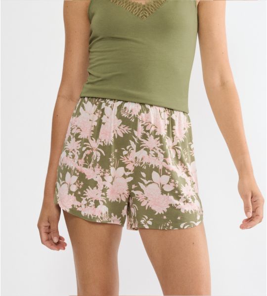 Night Shorts Aura Spotlight Green Combination