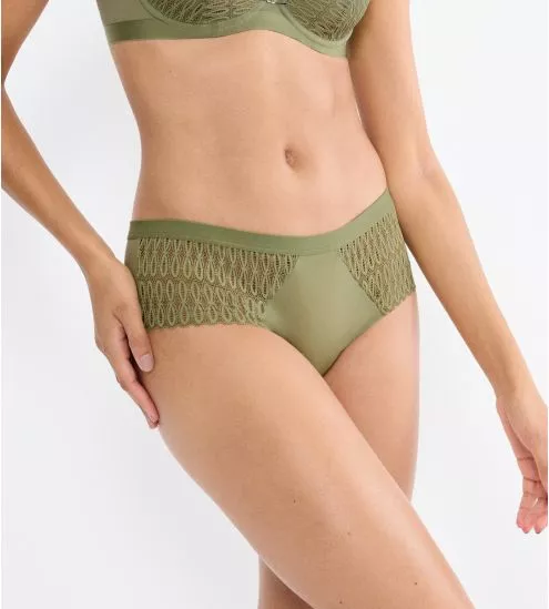 Culotte haute Aura Spotlight Olive Gold