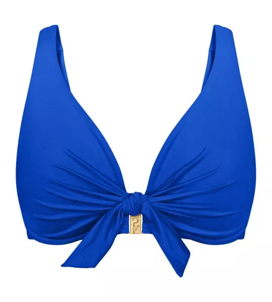 Haut de maillot de bain armatures foulard Summer Twist Racing Blue