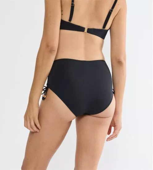 Bas de maillot de bain maxi Summer Twist Noir