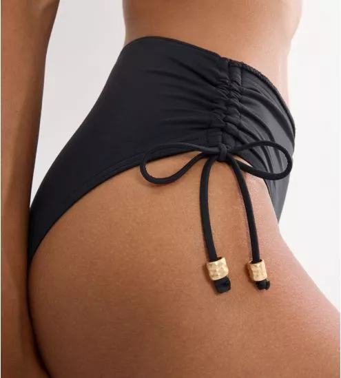 Bas de maillot de bain Summer Twist Noir