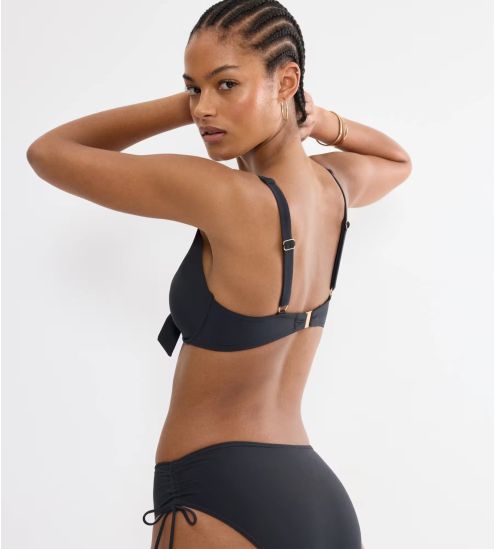 Haut de maillot de bain armatures foulard Summer Twist Noir