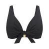 Haut de maillot de bain armatures foulard Summer Twist Noir