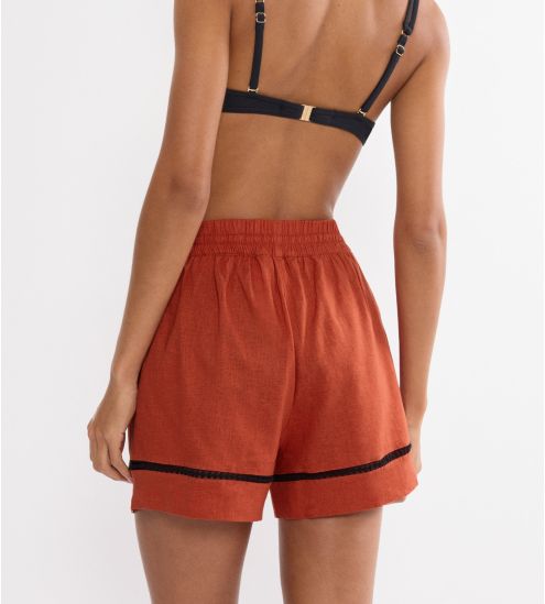 Short Summer Wear Haute Orange