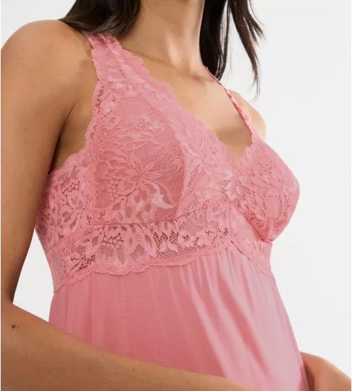 Nuisette bretelles Timeless Sensuality Cherry Rose