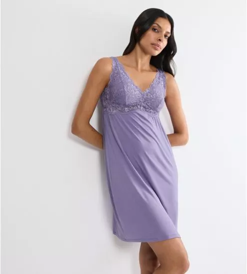 Nuisette bretelles Timeless Sensuality Lilac