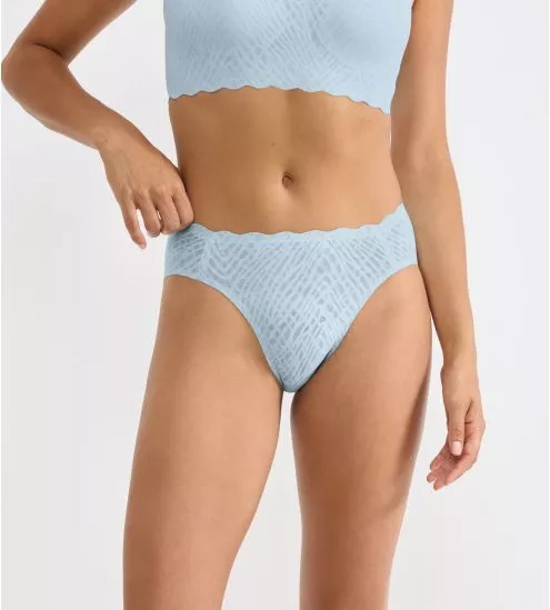 Culotte haute high leg Zero Feel Bliss Light Blue
