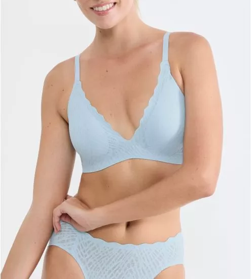 Soutien gorge push up sans armatures Zero Feel Bliss Light Blue
