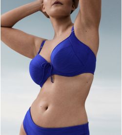 Bikini Top Mantas Bleu Électrique