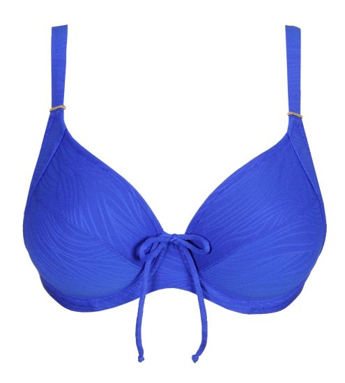 Haut de maillot de bain emboîtant Mantas Bleu Électrique