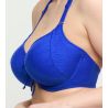 Haut de maillot de bain emboîtant Mantas Bleu Électrique