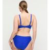 Haut de maillot de bain emboîtant Mantas Bleu Électrique