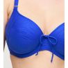 Haut de maillot de bain emboîtant Mantas Bleu Électrique
