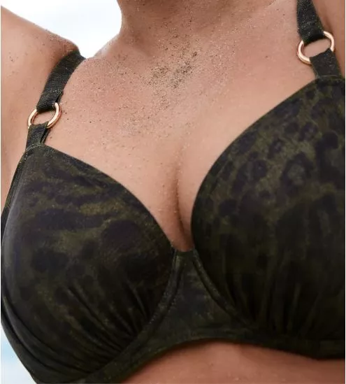 Haut de maillot de bain emboîtant Ratjada Jungle Jaguar