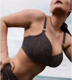 Haut de maillot de bain emboîtant Ratjada Jungle Jaguar