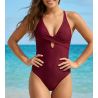 Swimsuit a swimmer piece La Chiquissima plum