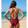 Maillot de bain une pièce nageur La Chiquissima Prune