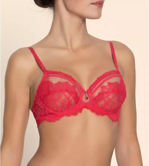 Soutien gorge armatures confortables Désirs de Venise Grenat Venise