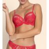 Comfortable underwired bra Desirs de Venise Grenat