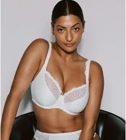 Padded Balconette Bra Osino Blanc