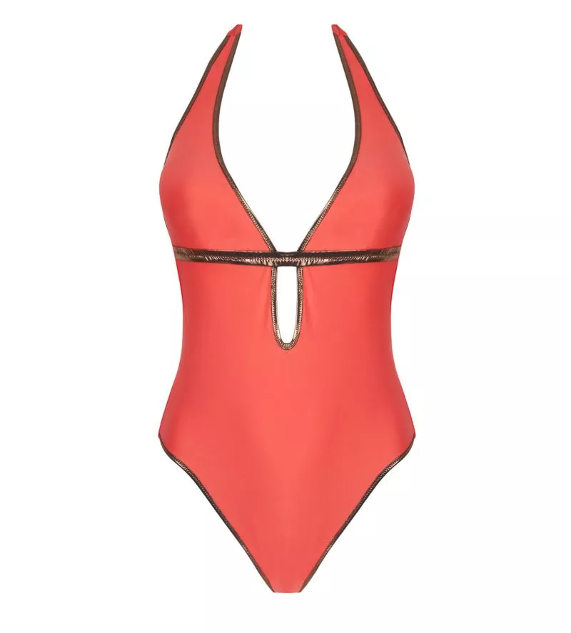 Maillot de bain une pièce La Smartissime Corail Bronze