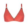 Haut de maillot de bain triangle armatures La Smartissime Corail Bronze