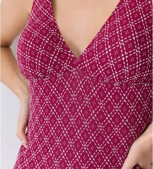 Maillot de bain une pièce Como Cerise