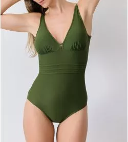 One-Piece Swimsuit Idylle Kaki