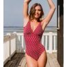Maillot de bain une pièce Como Cerise