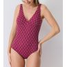 Maillot de bain une pièce Como Cerise