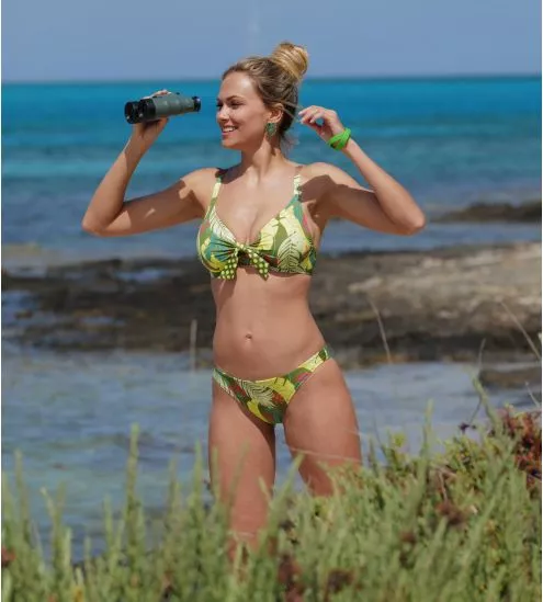 Bas de maillot de bain Séduction La Venus Nature Vert Tropic