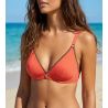 Haut de maillot de bain triangle armatures La Smartissime Corail Bronze