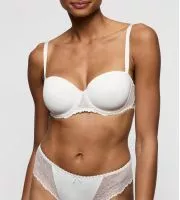 Strapless Azélie Blanc