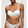 Soutien gorge bandeau Azélie Blanc