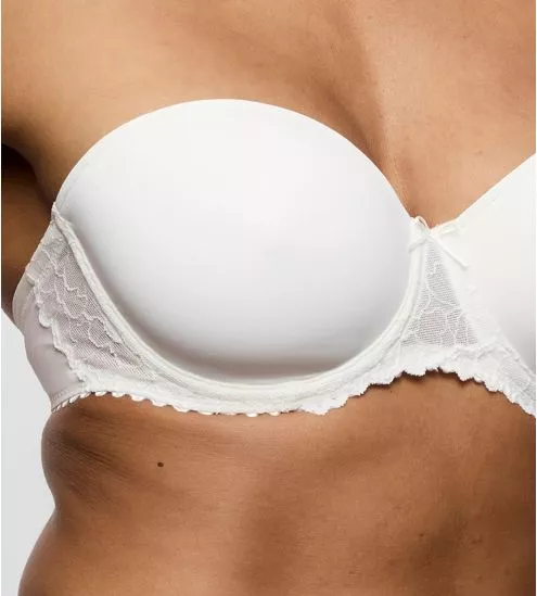 Soutien gorge bandeau Azélie Blanc