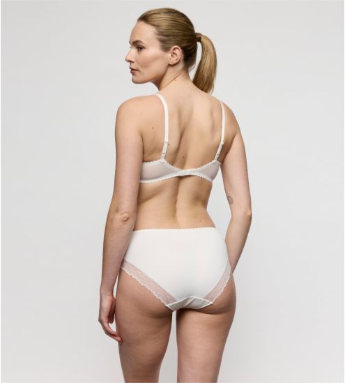 Culotte taille haute Azélie Blanc